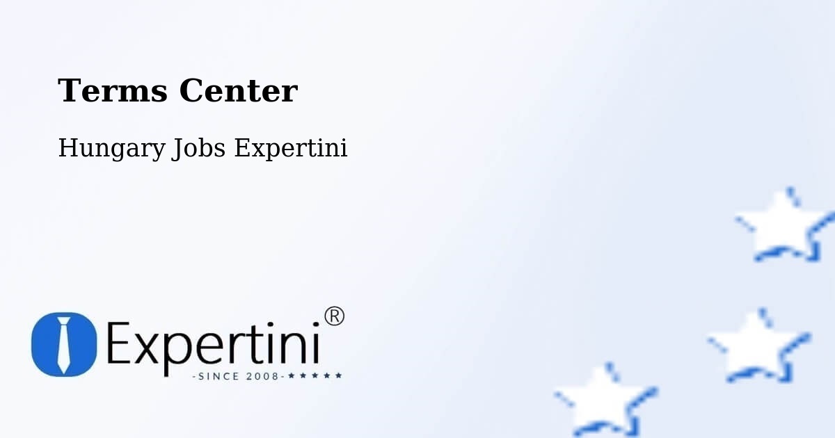 Terms of Service – Katymár - Hungary Jobs Expertini